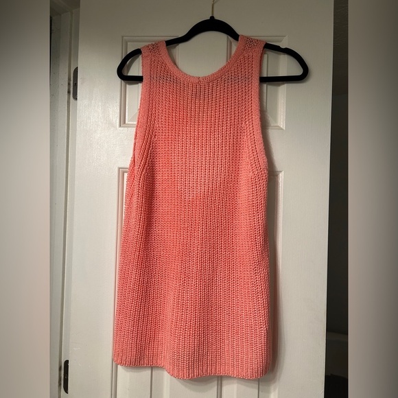 NWT Loft Sleeveless V-Neck Knit Sweater - Color Pink Size Small - Picture 9 of 10